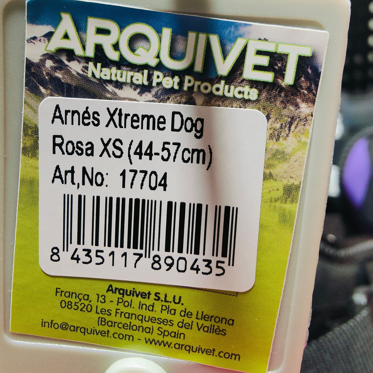 ARNES XTREME DOG LILA S (50-64cm)