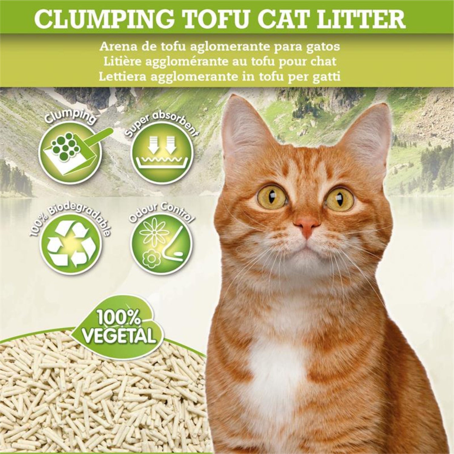 TOFU CAT LITTER 6 LT