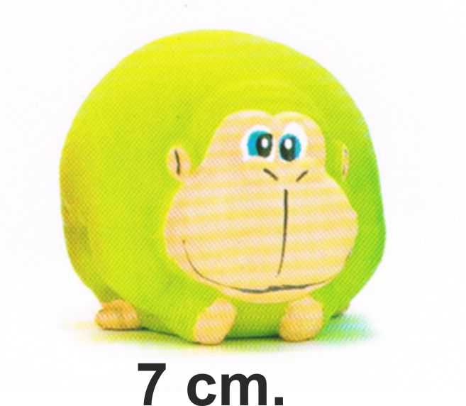 MONO VERDE LATEX 7 cm. 