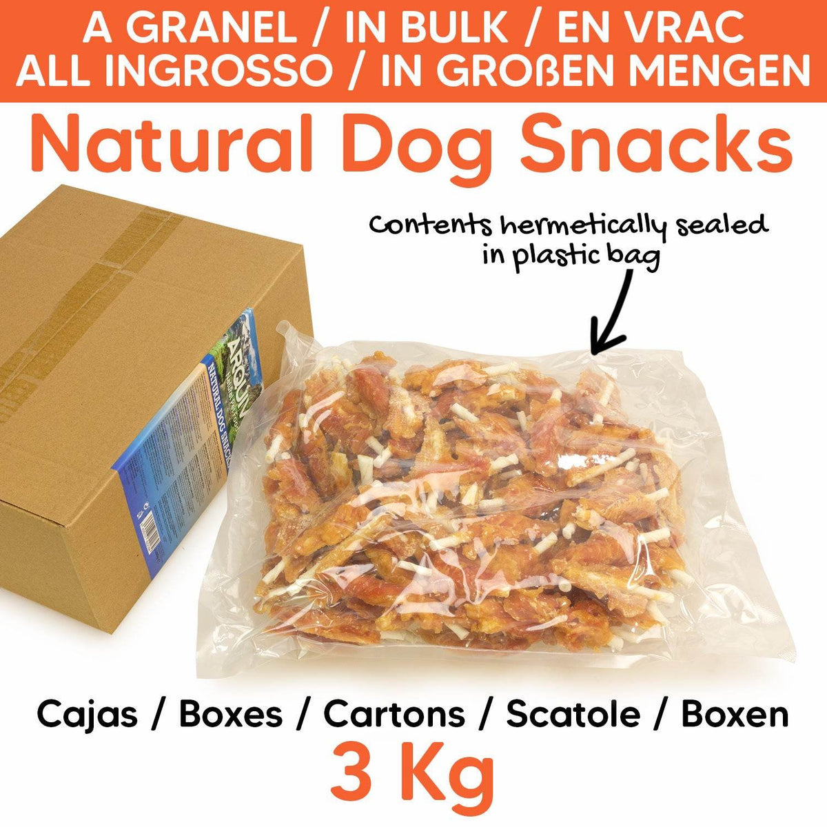 Snack Alitas De Pollo A Granel 3Kg