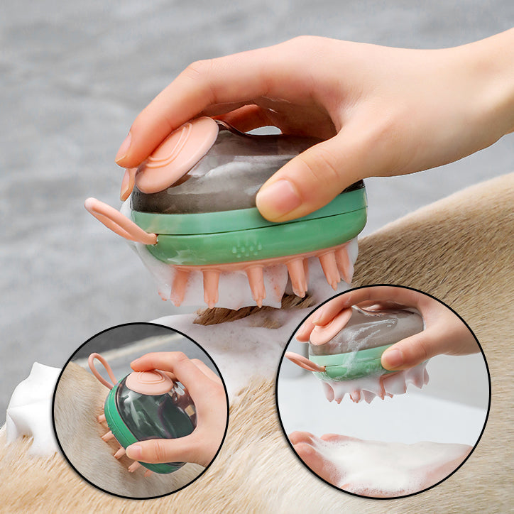 2 in 1 Massage Bath Brush for Pets 