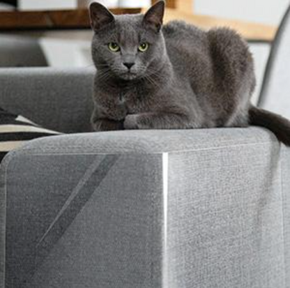 Transparent Sofa Protector for Cat Scratches