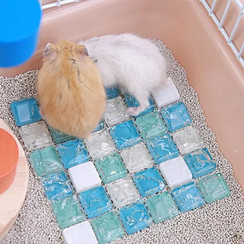 🐹Almohadilla refrescante para hamster