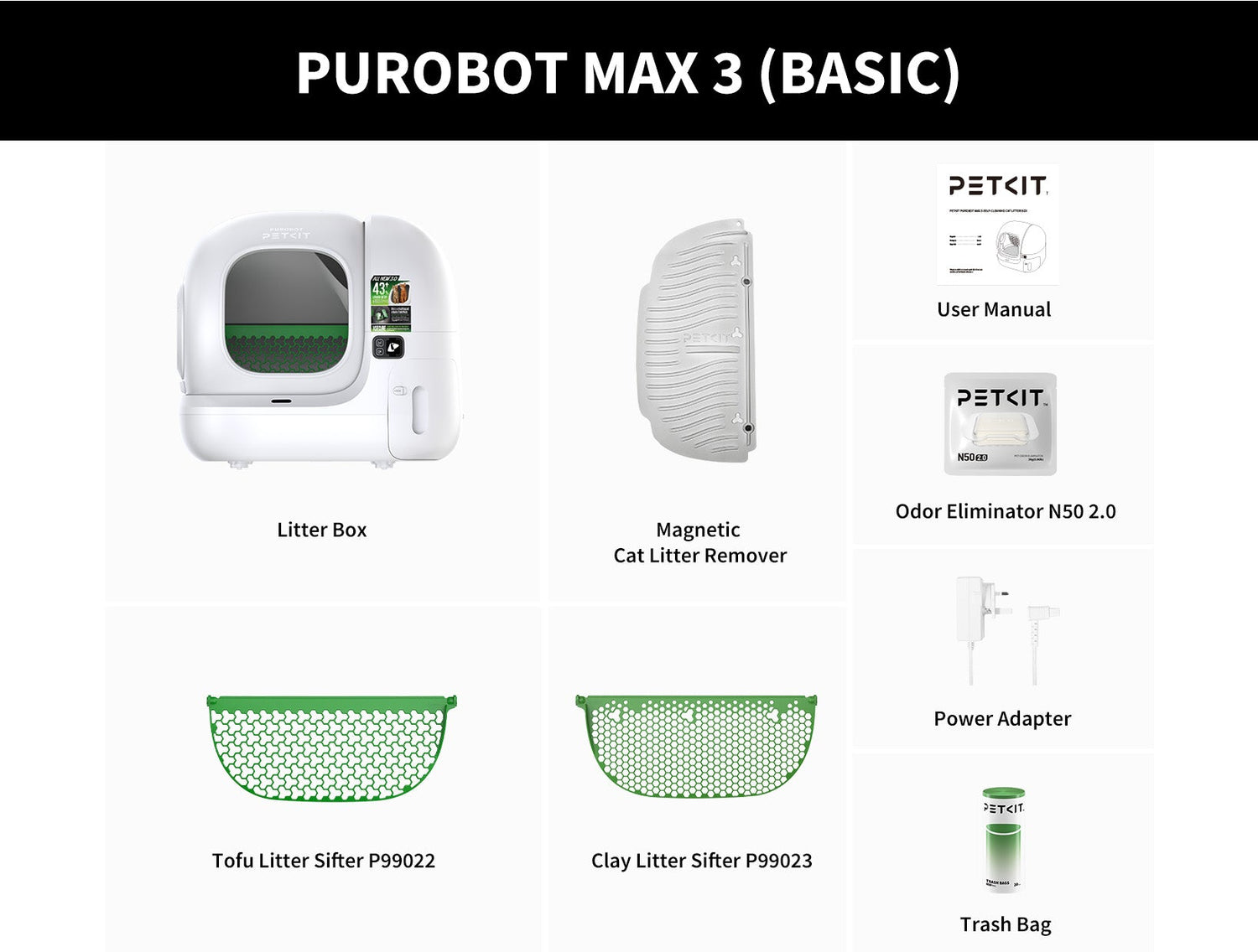 Purobot max 3 Automatic Cat Litter Box