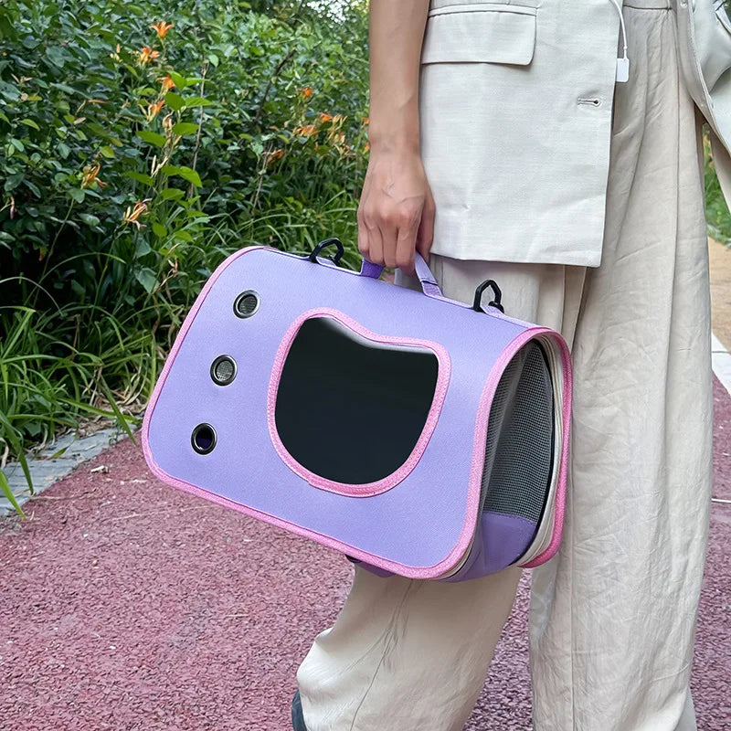 PetVoyager Pro – Transportadora transpirable🐾
