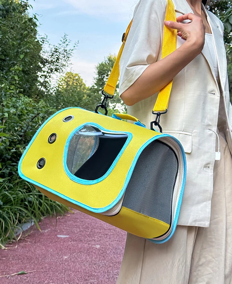 PetVoyager Pro – Transportadora transpirable🐾
