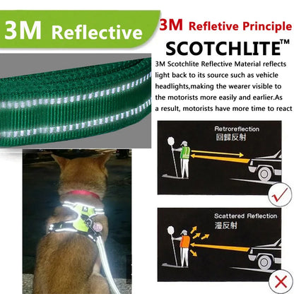 ARNES REFLECTANTE PARA PERROS (AJUSTABLE AL PECHO)