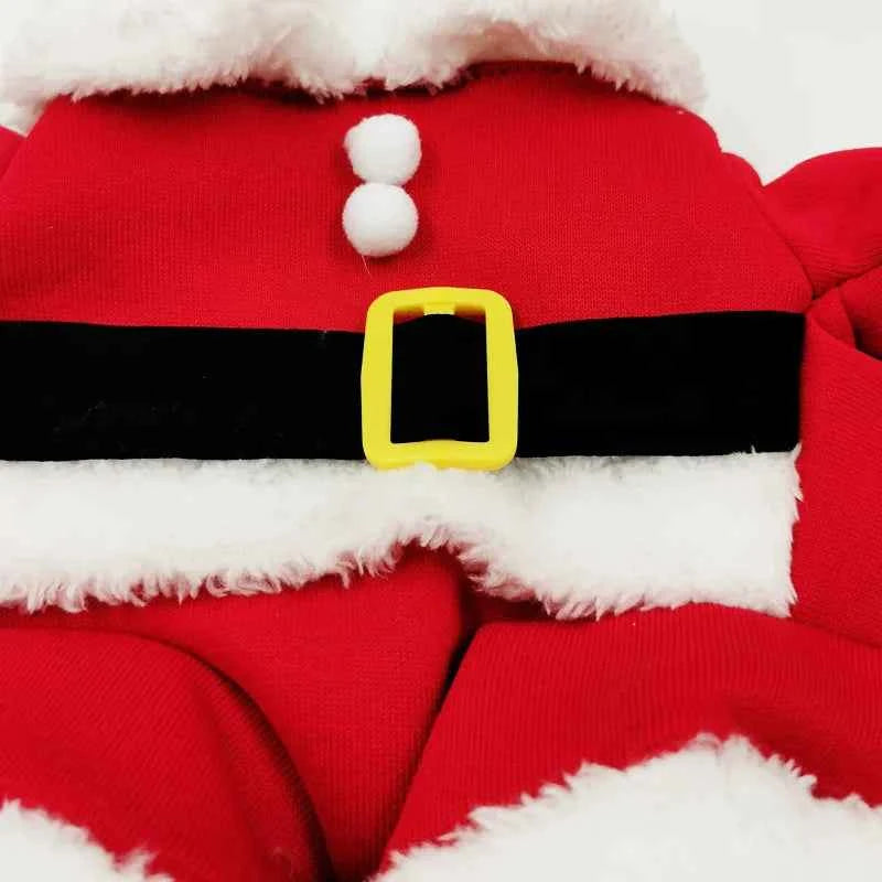 Disfraz para mascotas  de Papa Noe "VISTE A TU MASCOTA  ESTA NAVIDAD"