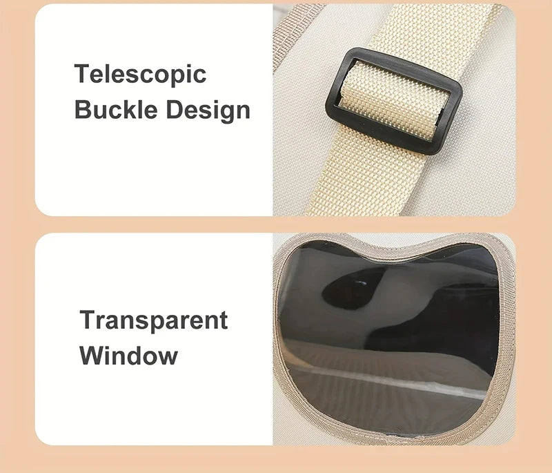 PetVoyager Pro – Transportadora transpirable🐾
