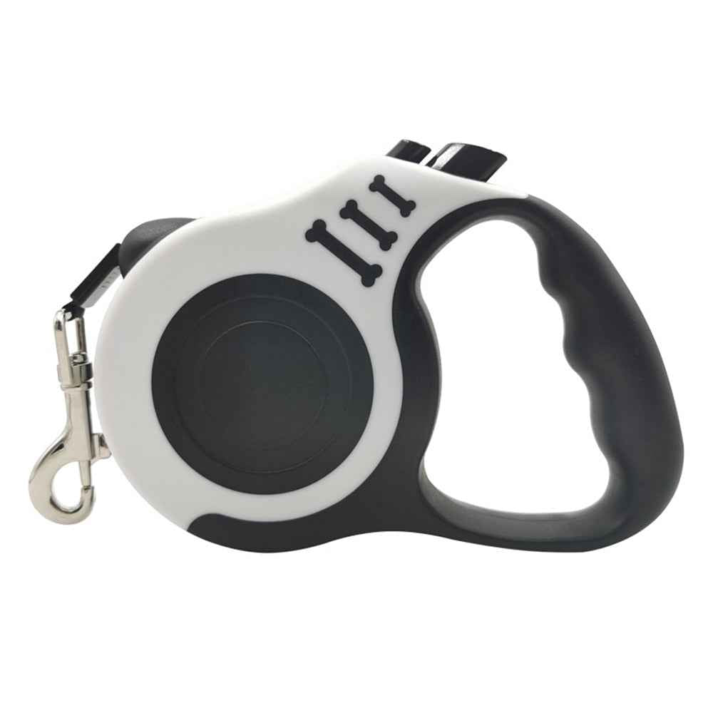 Correa Retráctil para Perros y Gatos - Extensor Automático de 3m y 5m, Resistente y Seguro para Paseos Largos y Activos