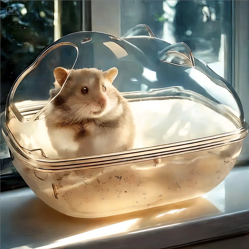 Bañera para hamster 🐹AUREA-PET