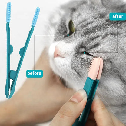 Pet Eye Cleaning Brush Stain Remover Comb Cleaning and Grooming Brushes