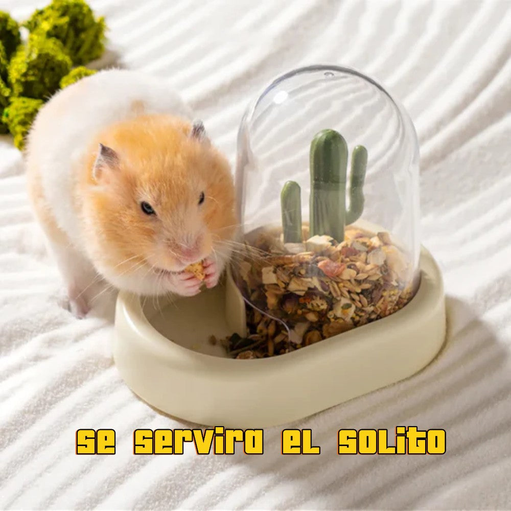 Dispensador de comida para hamster Automático