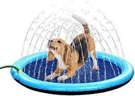 Piscina Aspersora para Perros – Diversión Refrescante para el Verano
