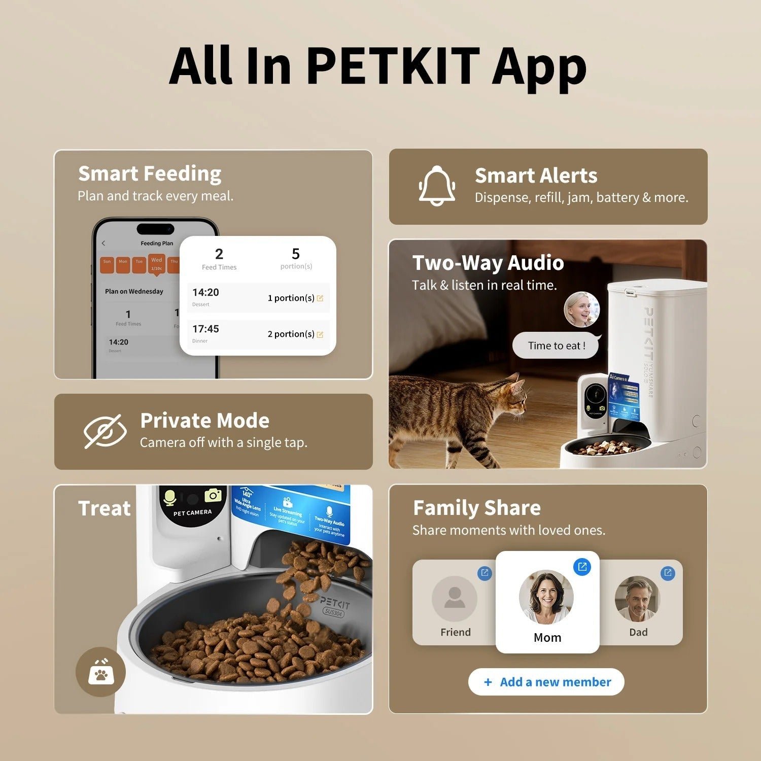 YumShare Solo 2 Automatic Feeder with Camera