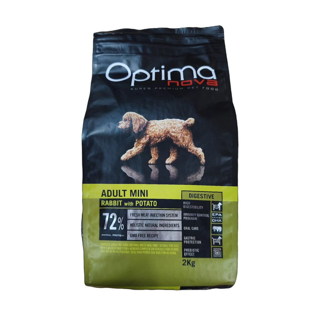 Optima Nova Adult Mini Rabbit Patata 2Kg.