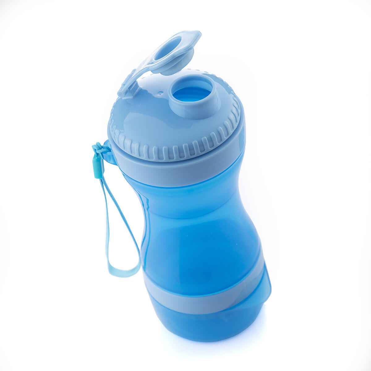 Pettap: Botella Portátil para Mascotas con Dispensador de Agua y Comida – Ideal para Paseos y Viajes