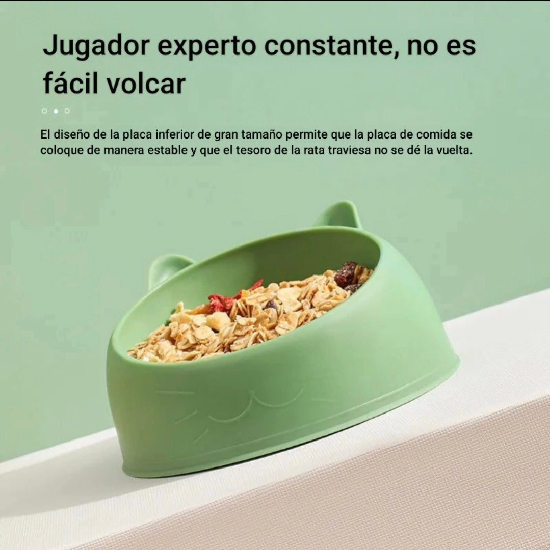 Contenedor de comida para Hamster🐭