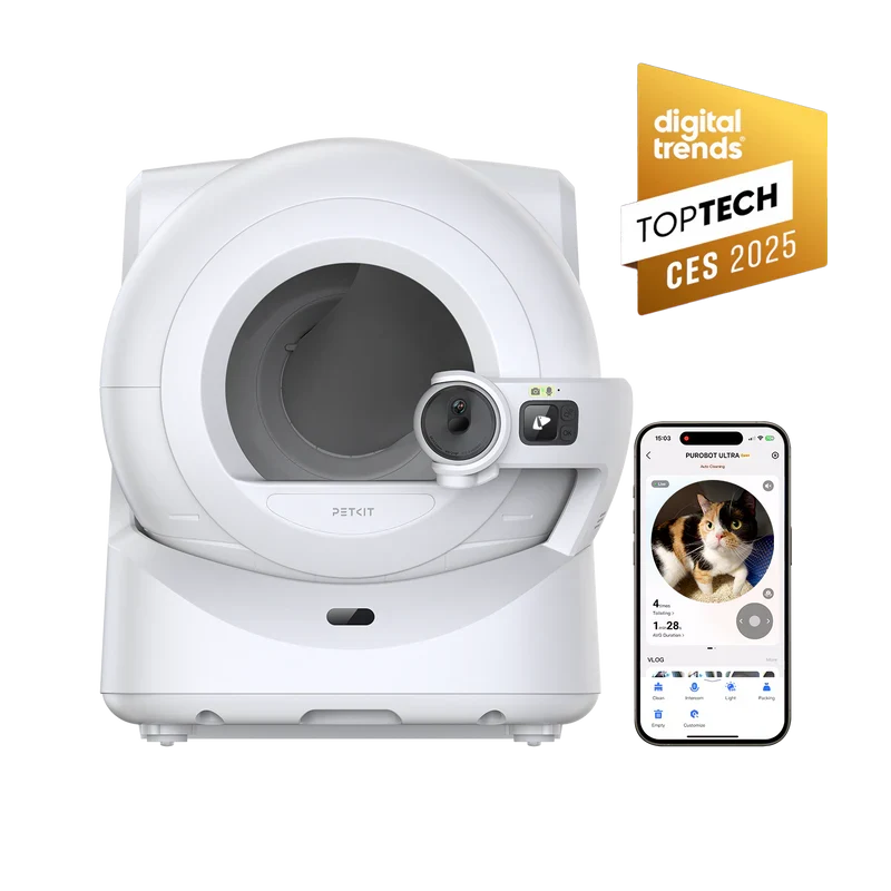 PETKIT PUROBOT ULTRA – Arenero automático inteligente para gatos con IA